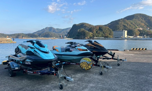 西伊豆水上バイクツーリング